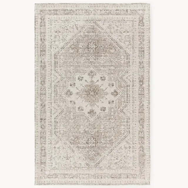 Westwing Collection Chenille vloerkleed Mahdi Beige