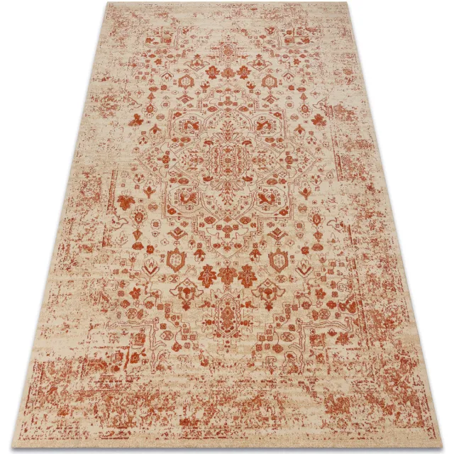 RUGSX Kleden Rugsx Wollen tapijt LEGEND 468 01 GB100 OSTA 200x300 cm Beige