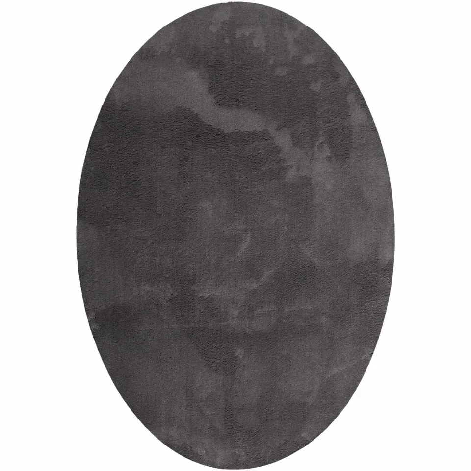 vidaXL Tapijt HUARTE Antraciet 120 x 170 cm 100% Polyester