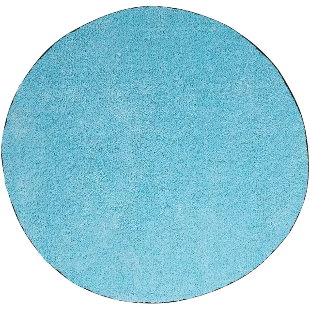 Beliani DEMRE - Shaggy vloerkleed - Lichtblauw - 140 cm - Polyester