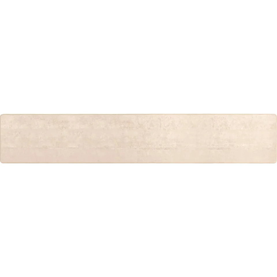 vidaXL Vloerkleedloper MARSA Crèmekleurig 80 x 450 cm Polyester en PVC