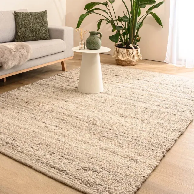 Nordic Weavers Wollen vloerkleed - Tinn grijs
