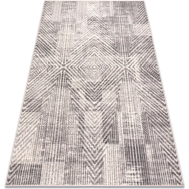 RUGSX Kleden Rugsx Tapijt Wol ANGEL 7890 / 52042 Chevron, 80x150 cm Beige