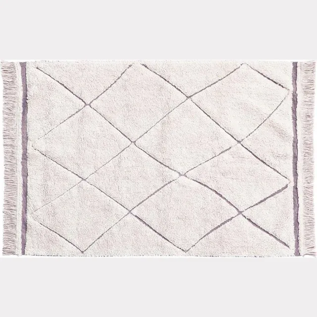 Lorena Canals Gerecycled vloerkleed - RugCycled Bereber - 90 x 130 cm Natural
