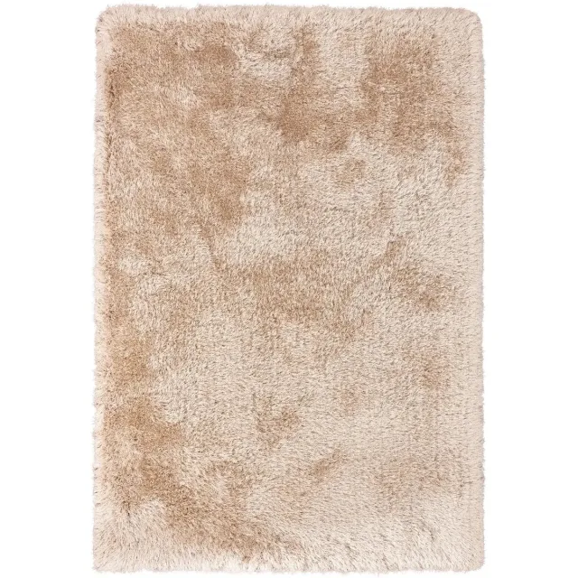 Dutch XXL Hoogpolig Vloerkleed | Tapijt | Cosy | Uni | Champagne | 120x170 cm