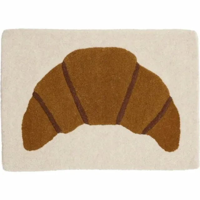 OYOY Kinderkleed "Croissant" - Handgeweven Wol Beige