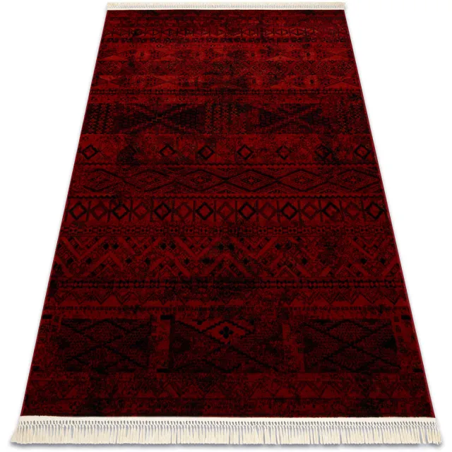 RUGSX Kleden Rugsx ORIENT 4722 tapijt bordeauxrood / zwart oosters, 200x290 cm