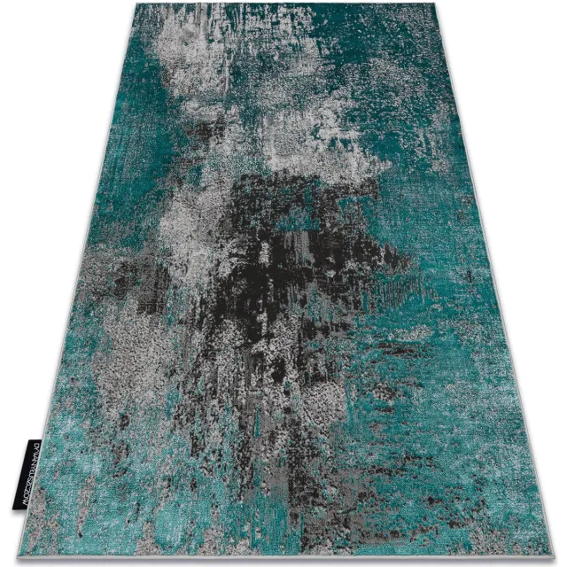 RUGSX Kleden Rugsx Modern DELUXE tapijt 570 vintage - structuurgroen