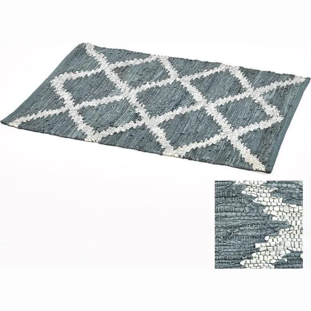 stuff&stories vloerkleed blauw ecru