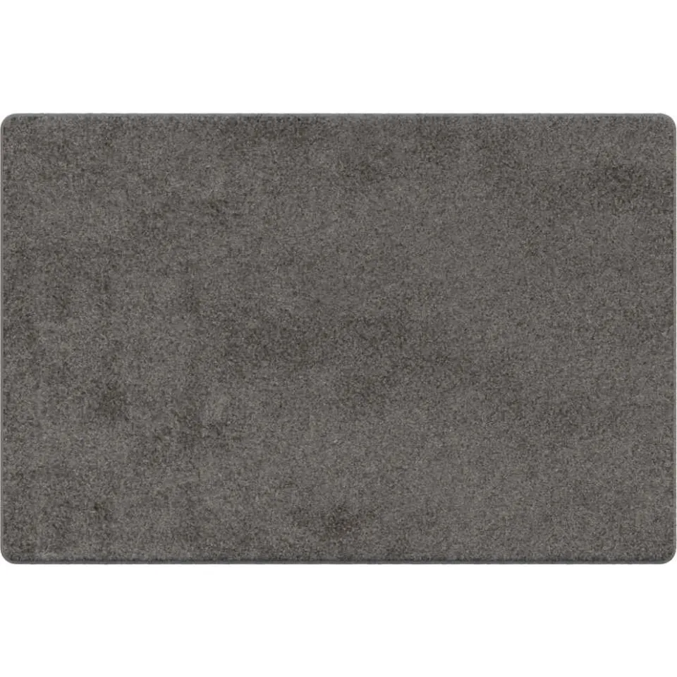 vidaXL Tapijt Loper Grijs 100 x 150 cm 100% Polypropylene Tuft