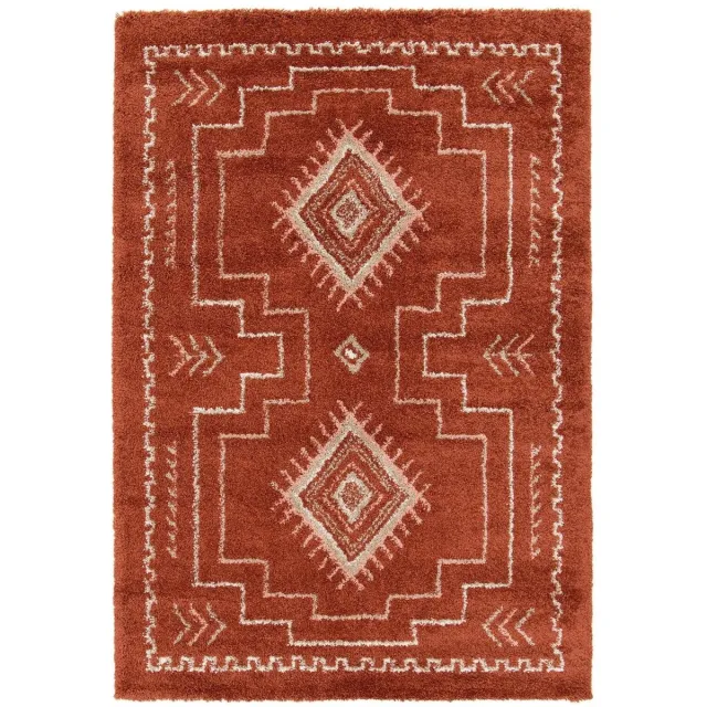 AFK Living Zacht en volumineus design tapijt SIERRA rood