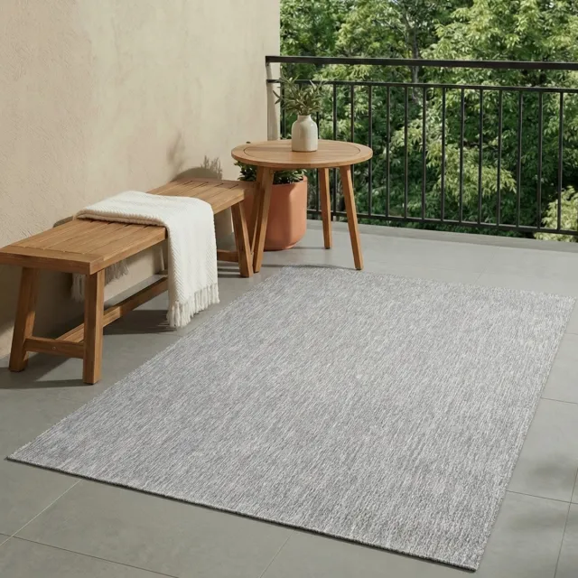 NATURL. Buitenkleed - Costa Grijs | Zomerse budgettoper! - 140x200cm
