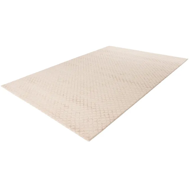 Pierre Cardin Vloerkleed - Tapijt - Modern - Beige - Luxe uitstraling - Zacht en comfortabel - Geometrisch patroon