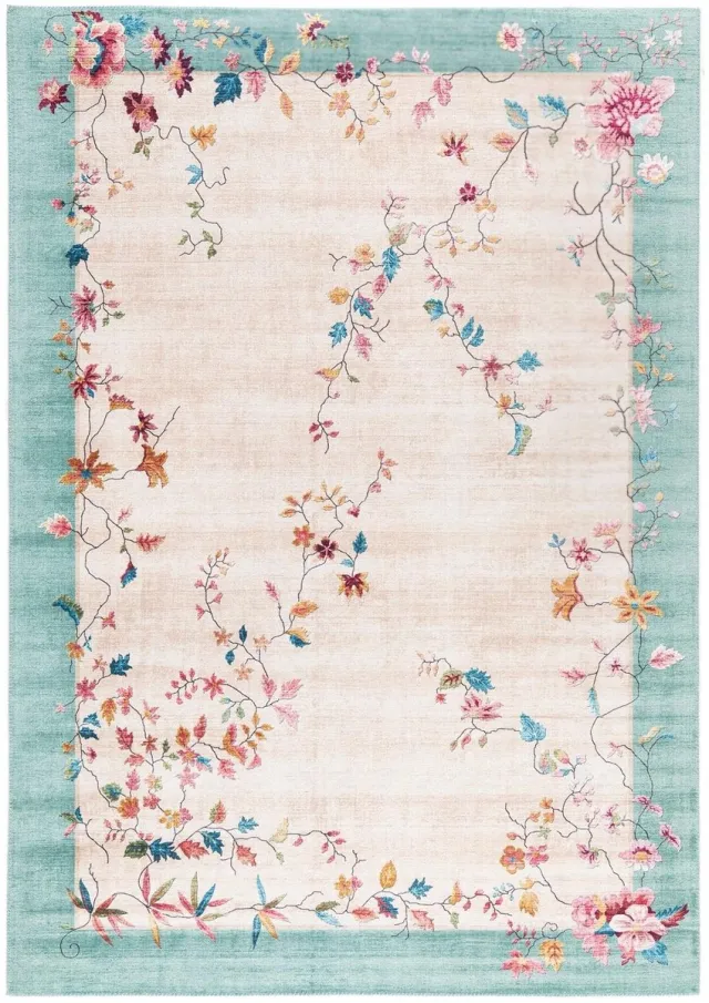 AFK Living Bloementapijt design MARIE ANTOINETTE beige
