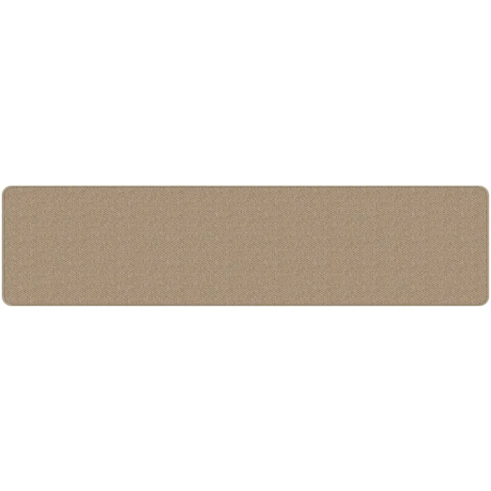 vidaXL Tapijtloper 50x200 cm sisal-look zandkleurig Bruin