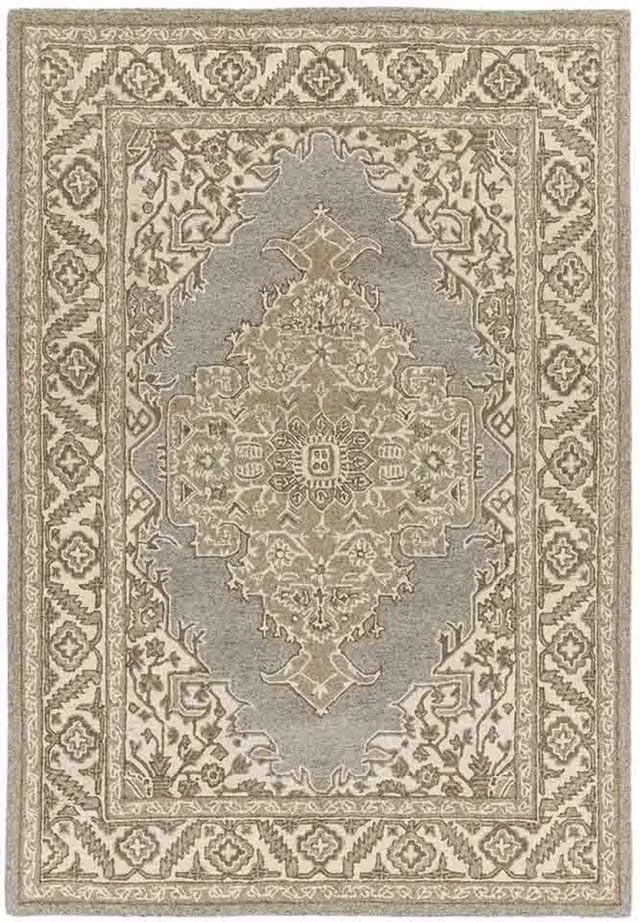 Eazy Living Easy Living - bronte-fine-Loop-Rug-Natural Vloerkleed - 200x290 - Rechthoek - Laagpolig,Vintage Tapijt - Modern - Meerkleurig