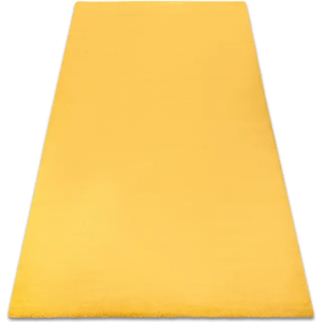 RUGSX Kleden Rugsx Tapijt BUNNY goud IMITATIE konijnenvacht 180x270 cm