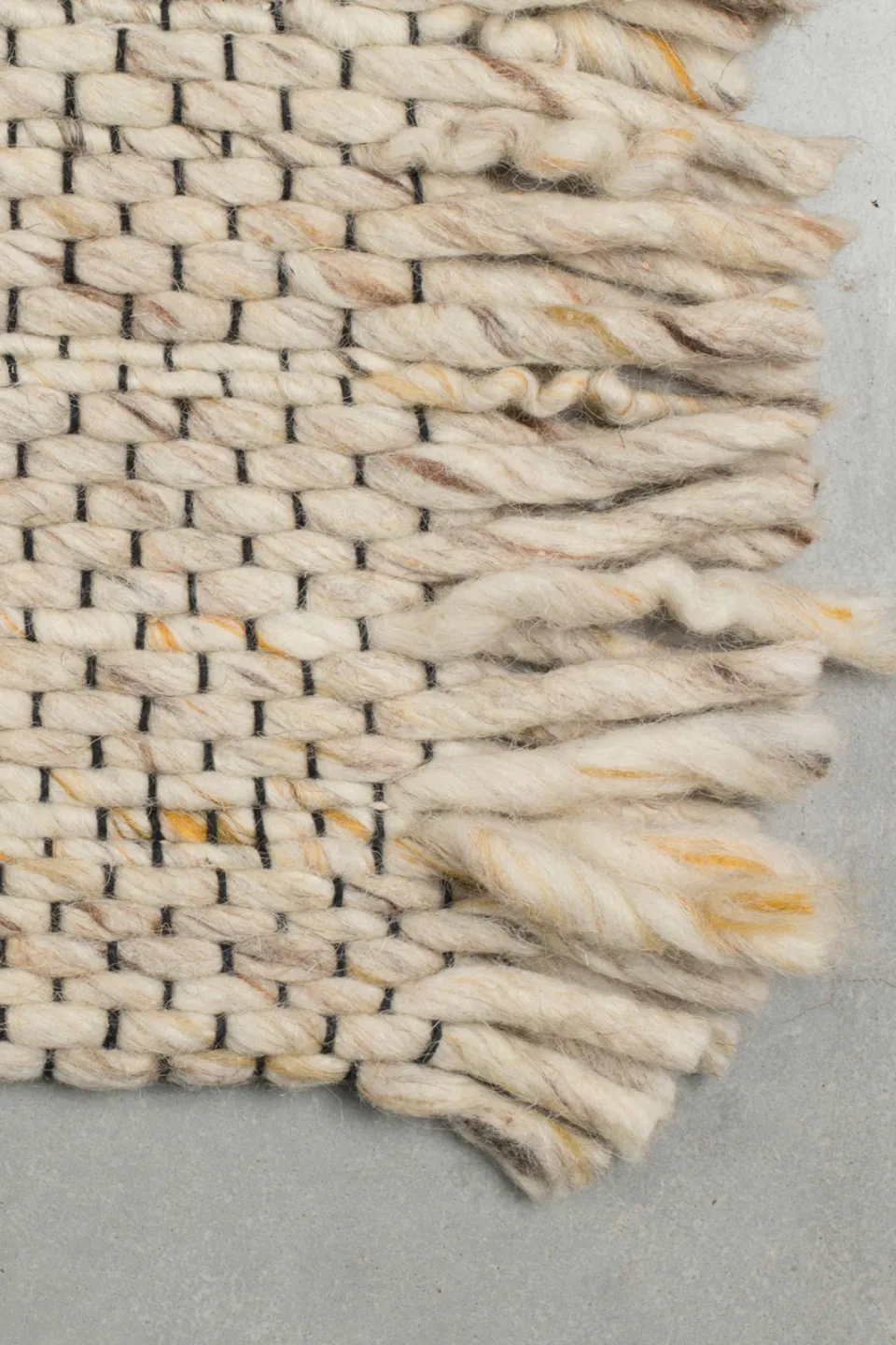 Zuiver Frills wollen vloerkleed beige, foto 6