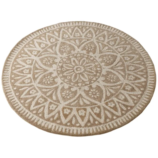 Tapijt taupe/ecru