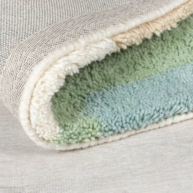 flycarpets Hoogpolig Vloerkleed Zagora - Shaggy Wol - Multi