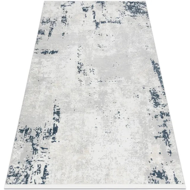 RUGSX Kleden Rugsx Modern tapijt DUKE 51378 crème / blauw Beige