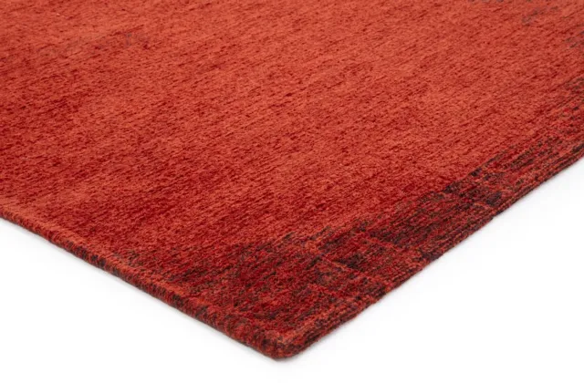 Acsento Bubbles Brick Vloerkleed - Rood,Oranje - Rechthoekig - Acryl, Polyester, Katoen - Woonkamer, Eetkamer, Slaapkamer - Abstract - Modern, Retro