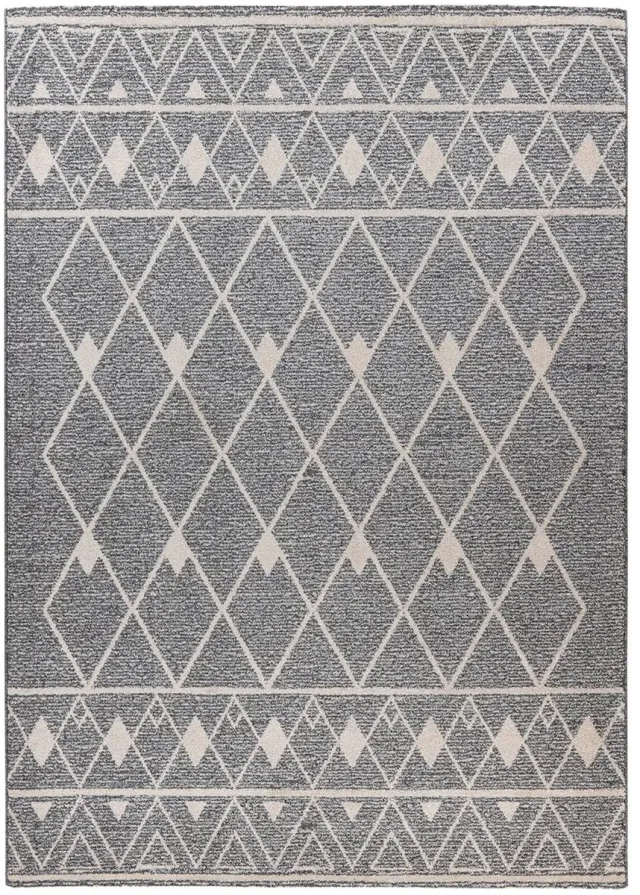 Dutch XXL Scandinavisch Vloerkleed | Tapijt | Rhombus | Ruiten | Grijs/Beige
