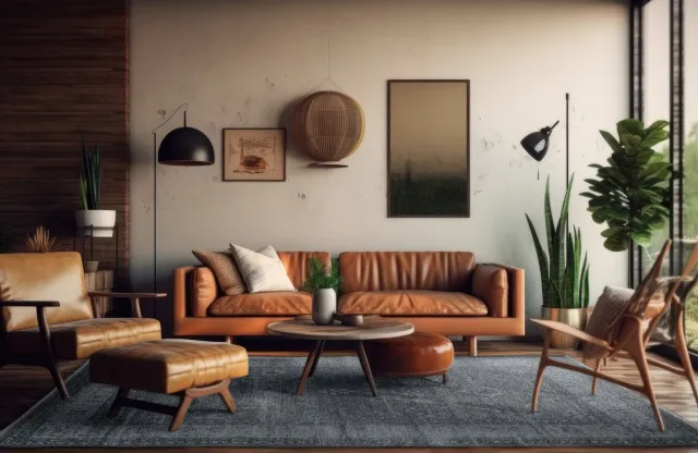 TESSO LIVING Vintage Woonkamer Vloerkleed - Houtskool Grijs 195 cm x 280 cm - Laagpolig Woonkamer Tapijt – Boho Stijl
