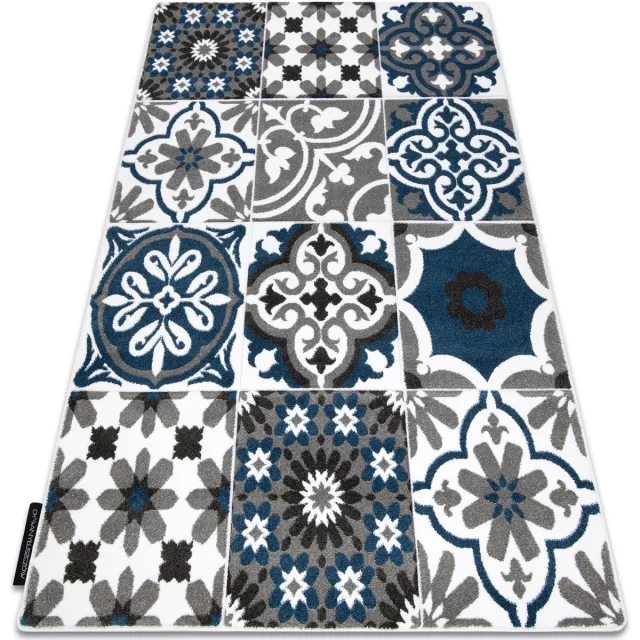 RUGSX Kleden Rugsx Tapijt ALTER Porto Bloemen , blauw 160x220 cm