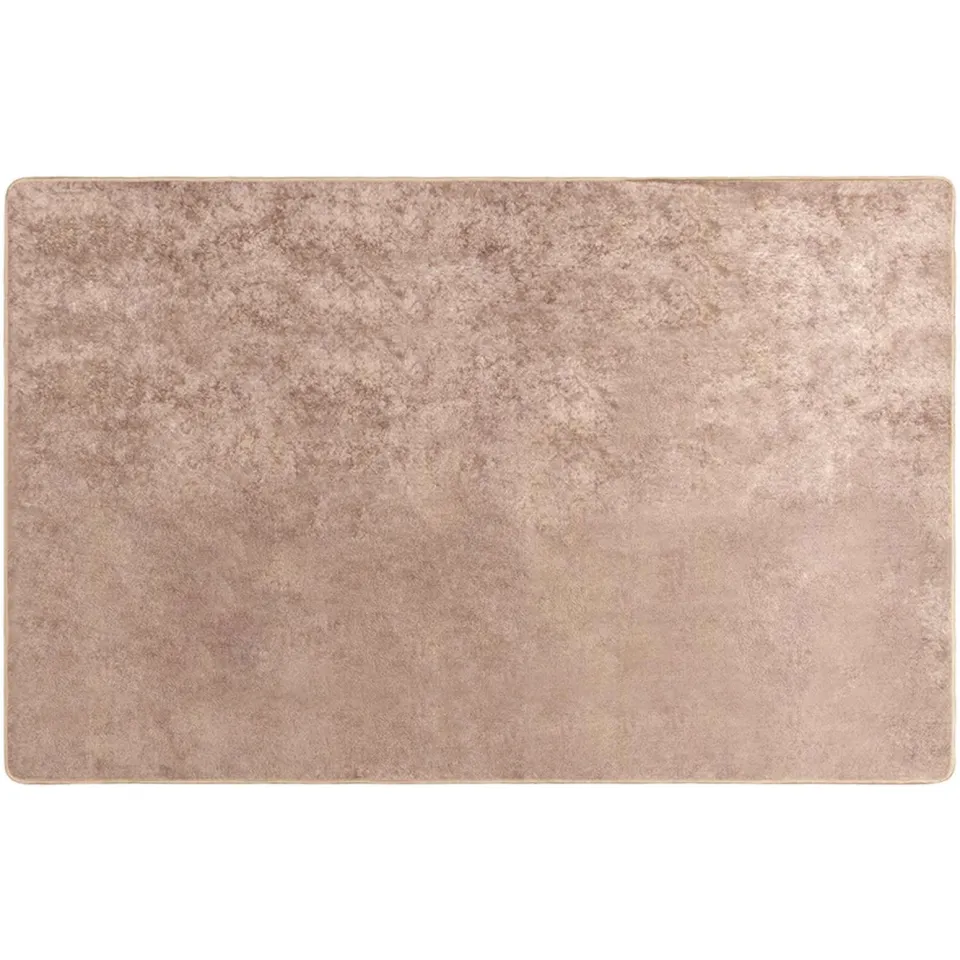 vidaXL Vloerkleedloper MARSA Zand 150 x 230 cm Polyester en PVC Geel