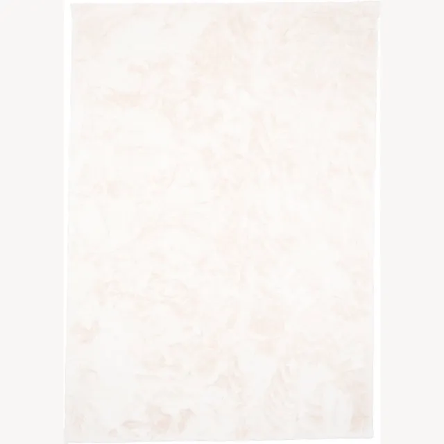 Pergamon Luxe Super Zachte Bont Vloerkleed Tapijt Plush Wit