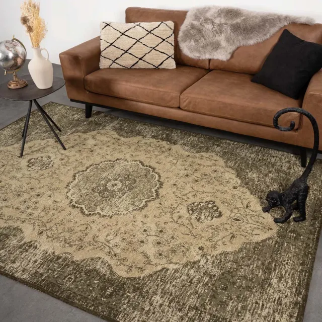 Heritaged Vintage vloerkleed - Village groen 160x240