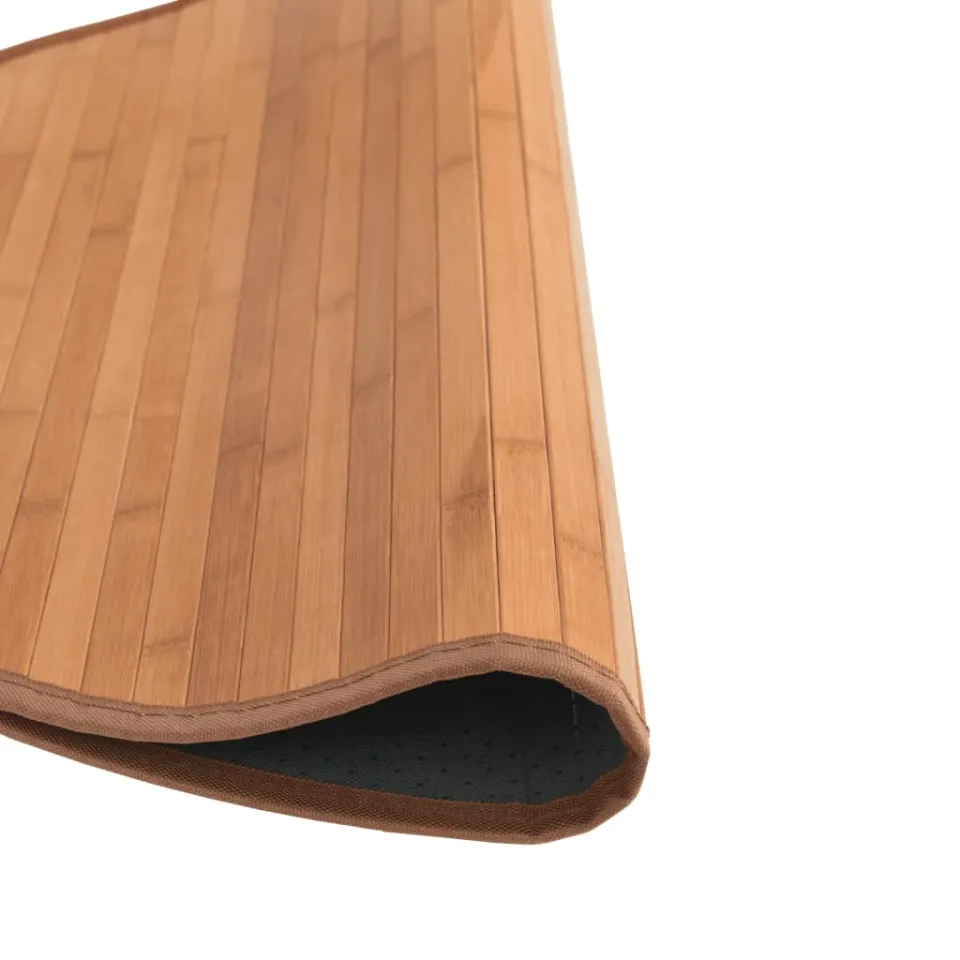 vidaXL Vloerkleed rond 60 cm bamboe naturel, foto 4