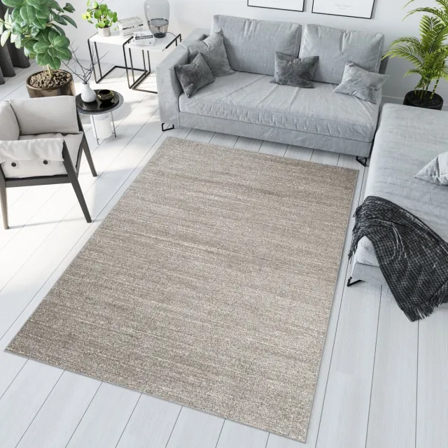 Tapiso Sari Vloerkleed Lichtgrijs Woonkamer Tapijt Grijs 5