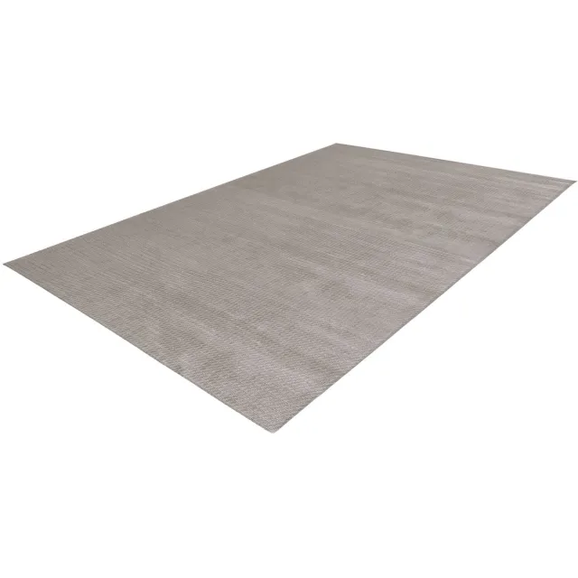 Pierre Cardin Vloerkleed - Modern Tapijt - Design Vloerkleed - Zilver - 3D-effect - Luxe en Duurzaam