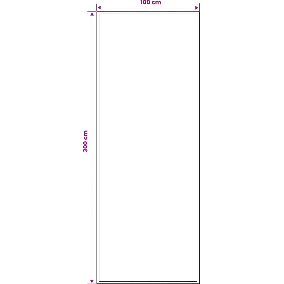vidaXL Tapijtloper FLORNES Geweven Grijs Bladeren 100 x 300 cm PP 7 mm, foto 4