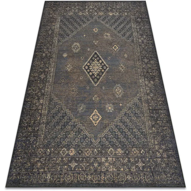 RUGSX Kleden Rugsx Wollen tapijt ANTIGUA 518 77 JG900 OSTA 170x240 cm Groen