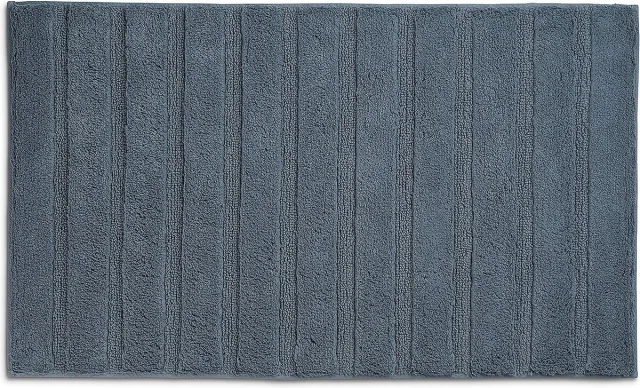 Kela Badmat, 80 x 50 cm, Katoen, Rook Blauw - Kela | Megan