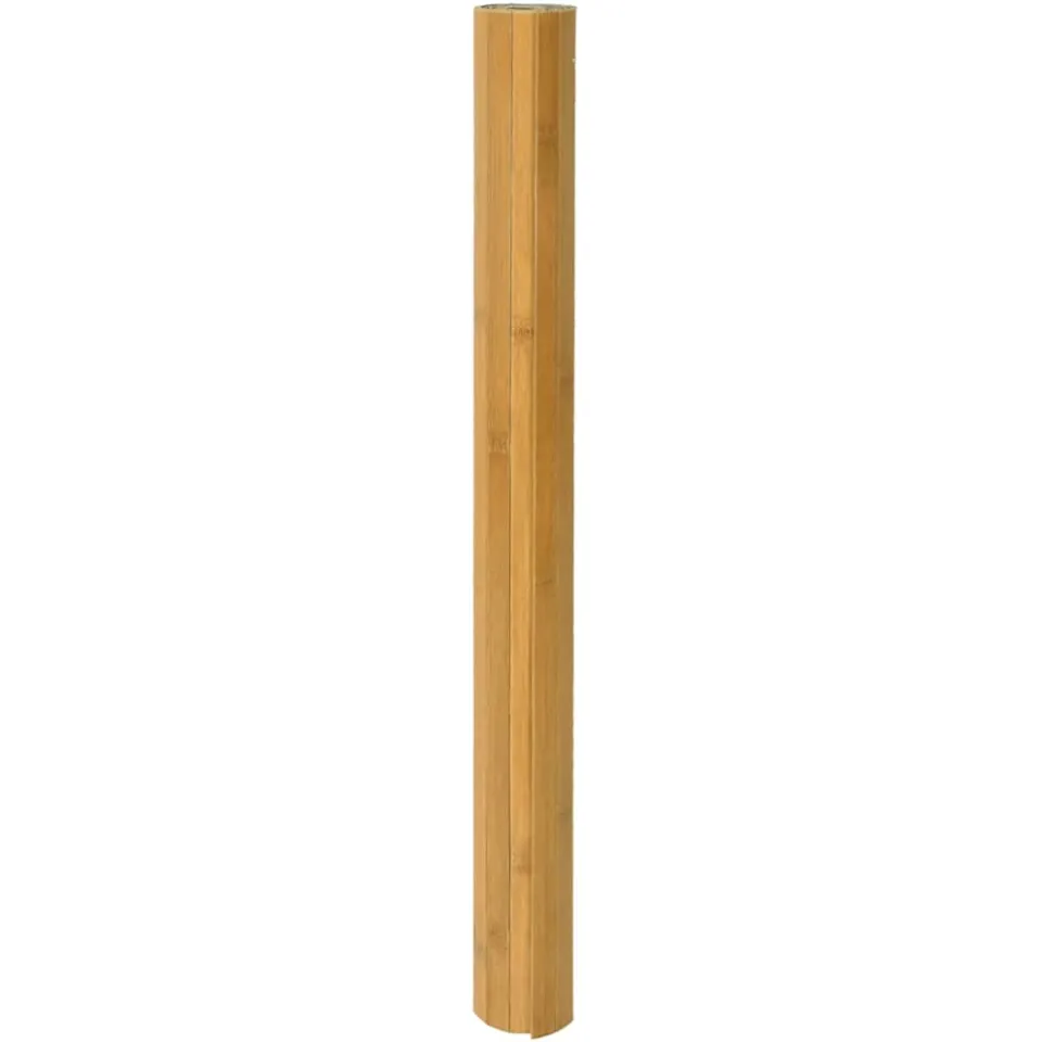 vidaXL Vloerkleed rechthoekig 70x100 cm bamboe naturel, foto 2