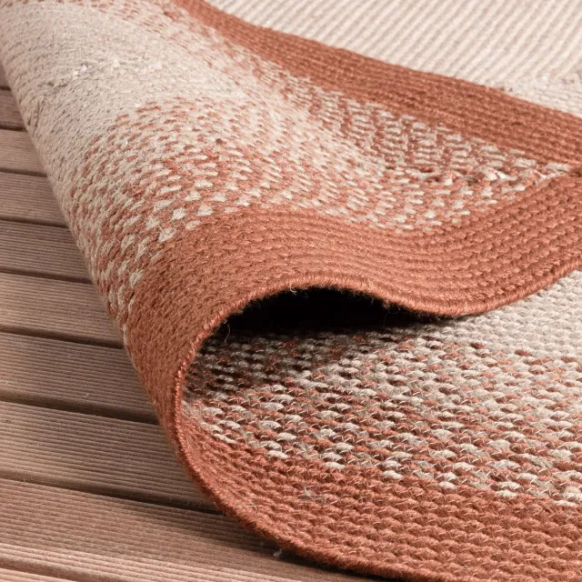 Studio Clarice Binnen- & buiten vloerkleed - Florence Terracotta - 160x230cm Beige