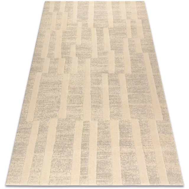 RUGSX Kleden Rugsx Wollen tapijt TEXTURA 488.17.LA101 OSTA - Geometri Grijs