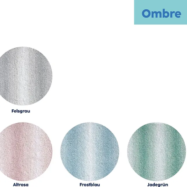 Kela Badmat, 100 x 60 cm, Polyester, Freeze Blue - Kela | Ombre Multicolor