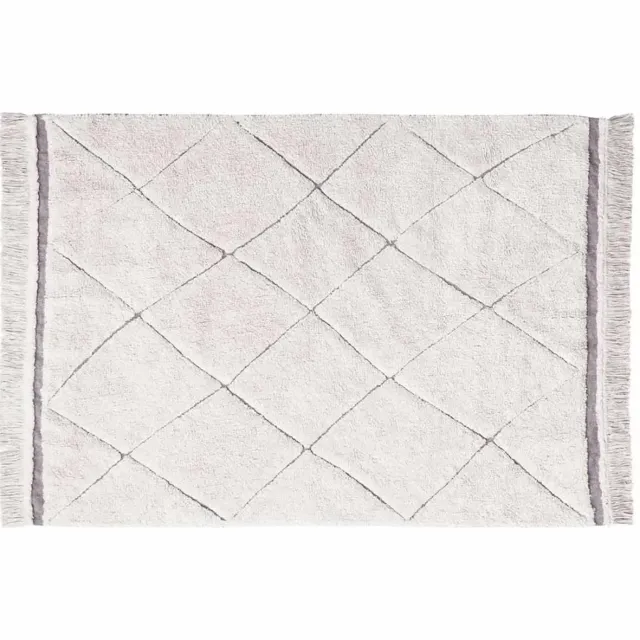 Lorena Canals Gerecycled vloerkleed - RugCycled Bereber - 120 x 160 cm white