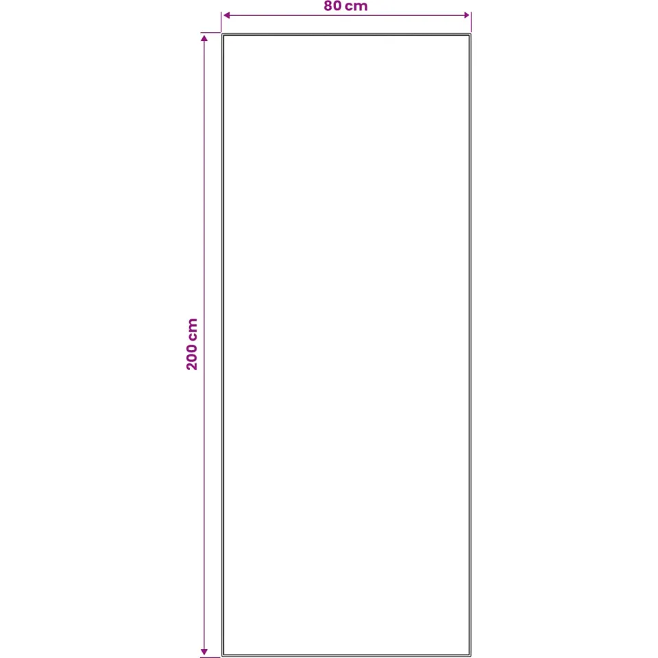 vidaXL Vloerkleedloper LESAKA Bruin 80 x 200 cm Diamantvelours, foto 3