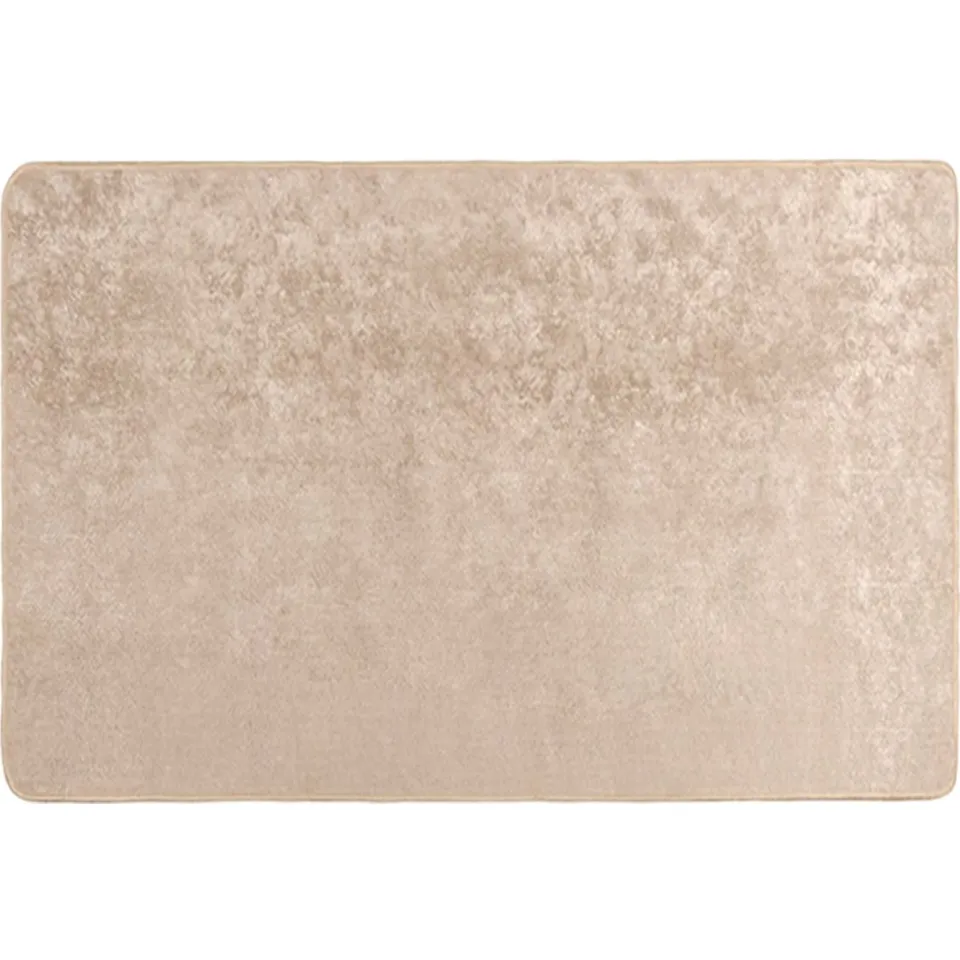 vidaXL Vloerkleedloper MARSA Beige 100 x 150 cm Polyester en PVC