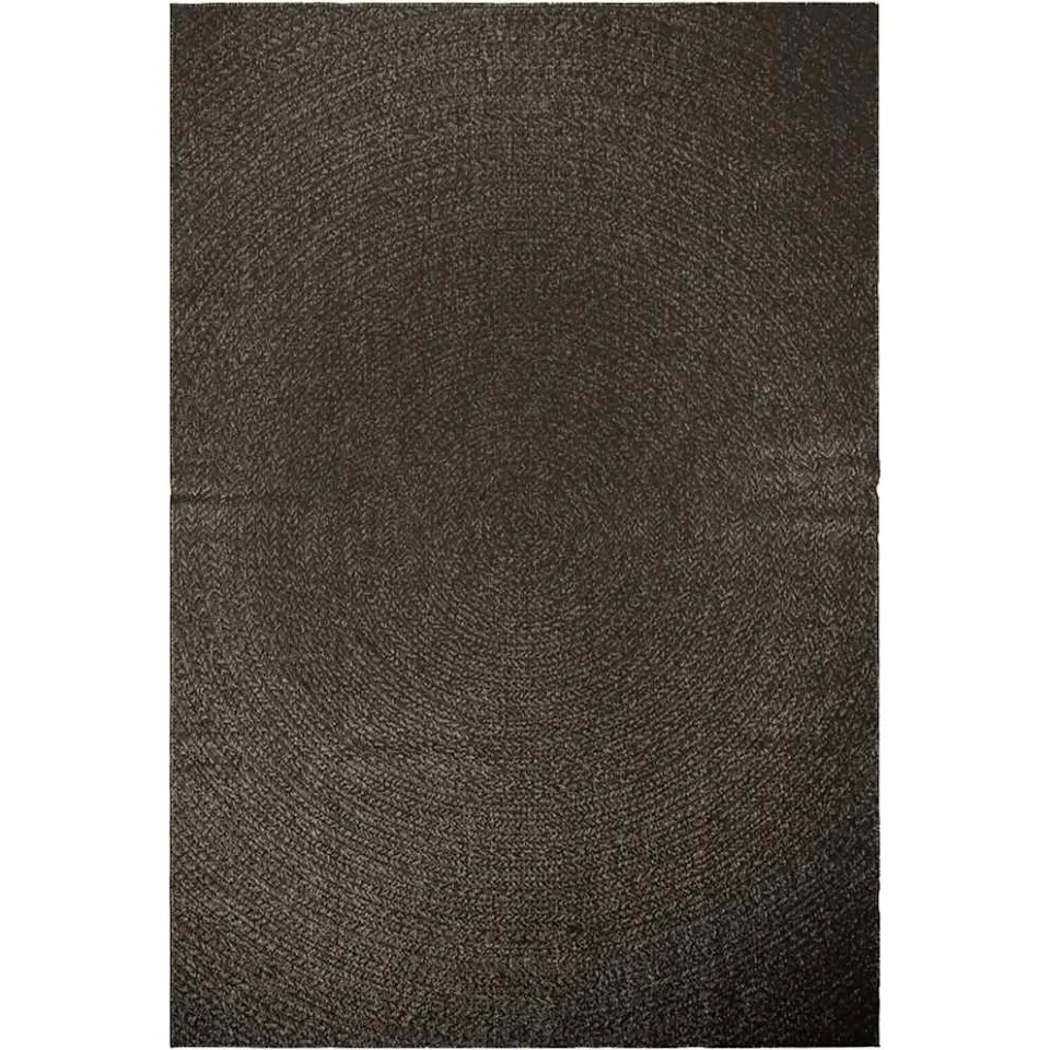 vidaXL Vloerkleed ZIZUR binnen en buiten 200x290cm jute look antraciet, foto 2