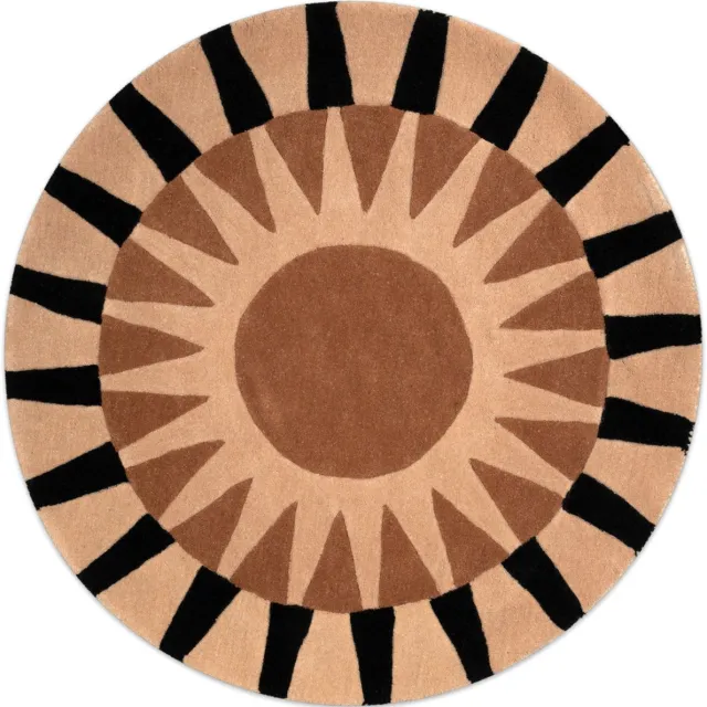 Kitsch Kitchen vloerkleed Soleil ms ecru 125 cm Beige