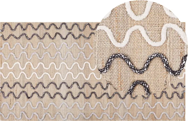 Beliani SOGUT - Jute vloerkleed - Beige - Jute