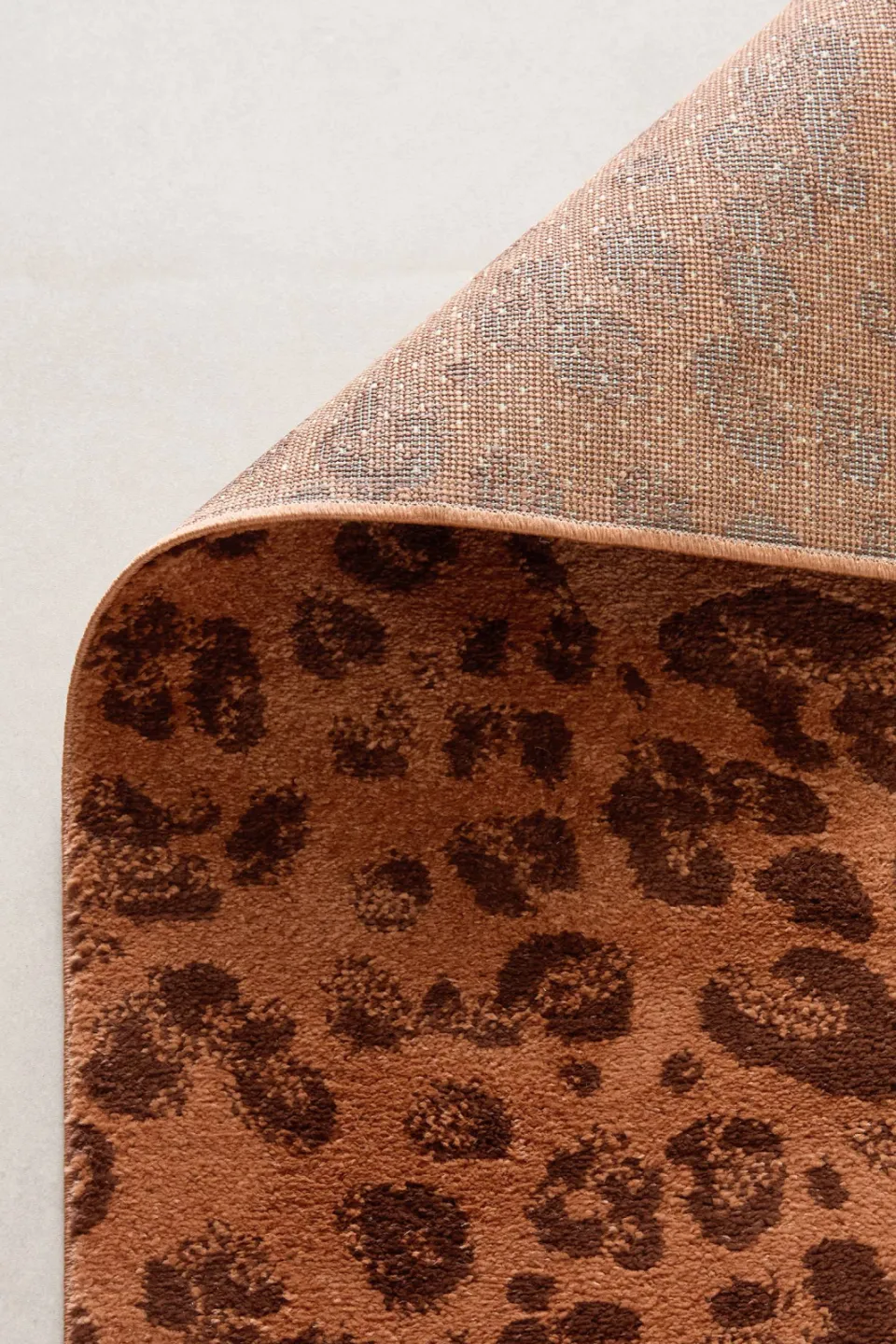 NOUS Living vloerkleed panterprint terra-donkerbruin, foto 4