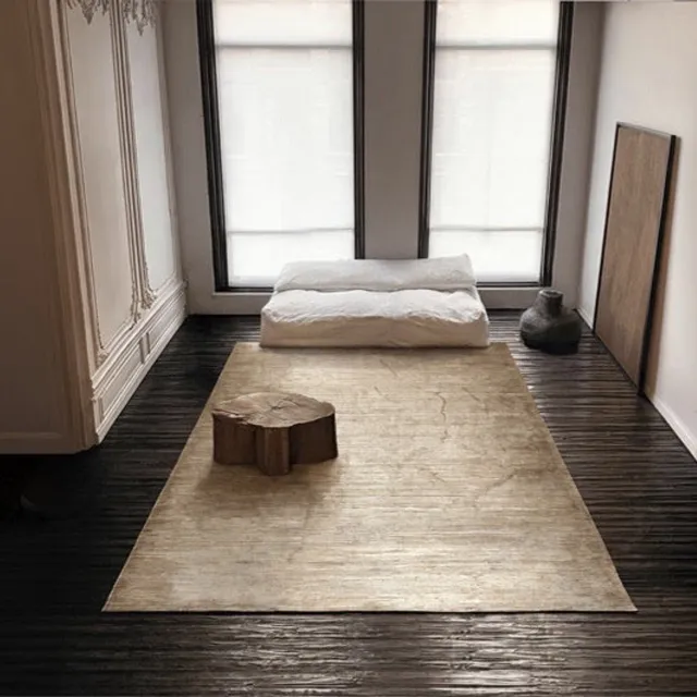 Acsento Moonshadow Noisette Vloerkleed - 170 x 230 cm - Beige,Bruin - Rechthoekig - Wol, Katoen, Polyester, Acryl - Woonkamer, Eetkamer, Slaapkamer - Abstract - Modern, Scandinavisch